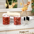 thumbnail image 4 of Yayeee 2 Pack Qtip Holder Bathroom Cotton Swab Canister with Lid Clear Dispenser Set, Christmas Ornaments Pattern, 4 of 6