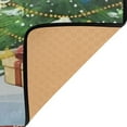 thumbnail image 4 of WOBOGO Christmas Snowman Carpet Non-Slip Rugs Soft Doormat 31×20in Living Dining Room Bedroom Decorative, 4 of 7
