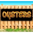 thumbnail image 1 of Oysters 13 oz Vinyl Banner With Metal Grommets, 1 of 4