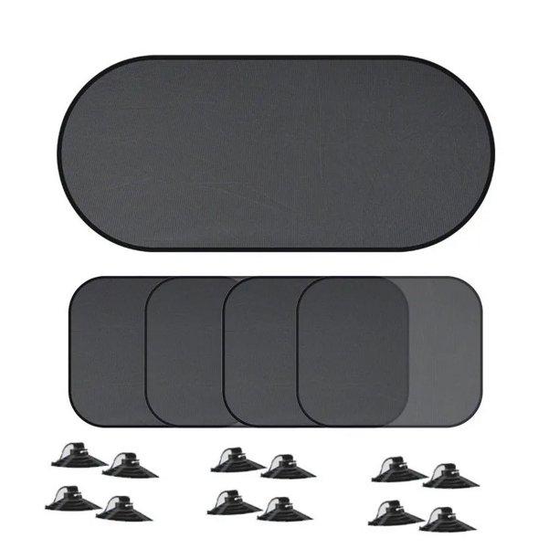 Typpkmm New Car Window Sunshade Cover with Block for Kids Car Side Window 4PCS