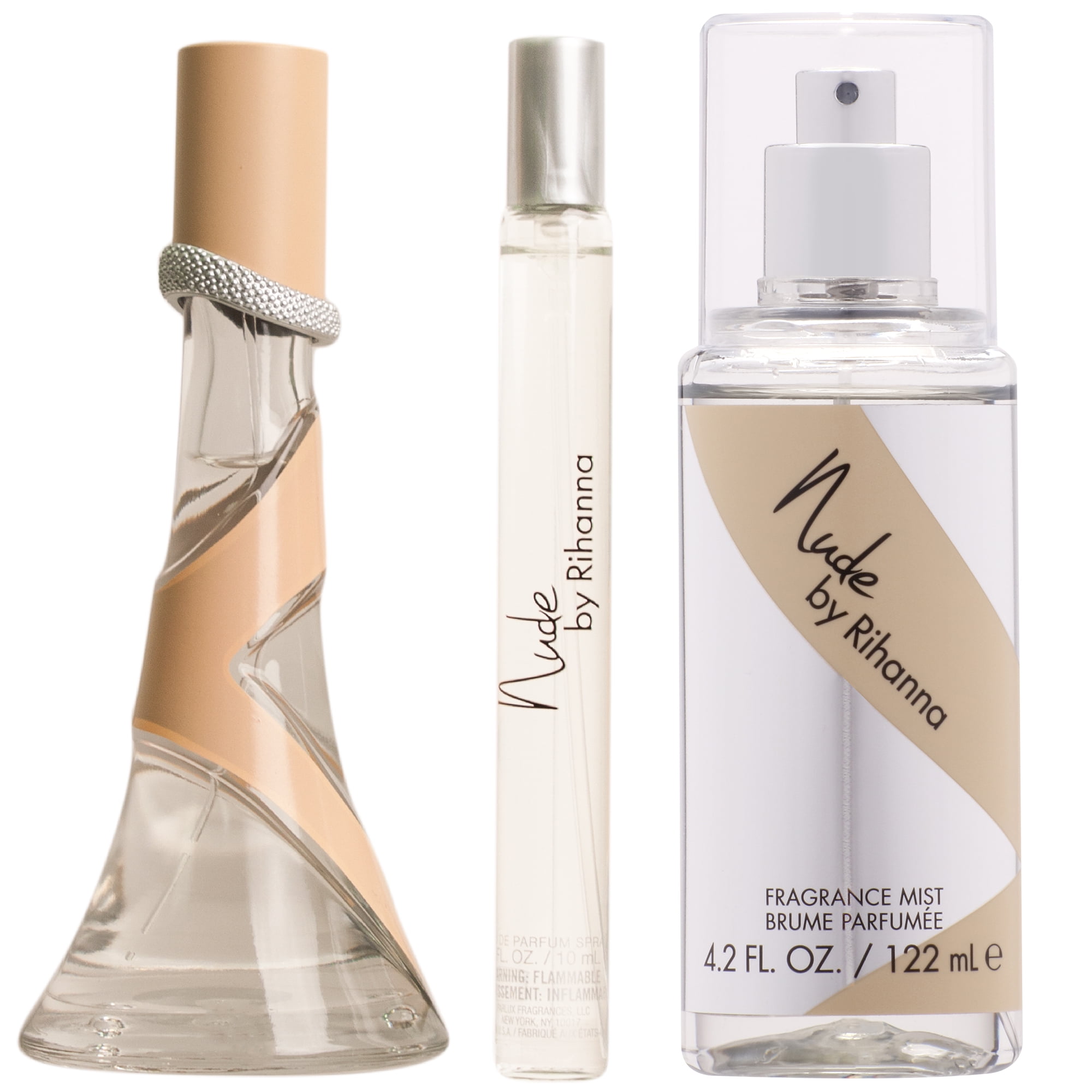 rihanna nude perfume set