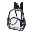 thumbnail image 1 of Mochila transparente de PVC para ordenador portátil mochila escolar de moda resistente al agua para mujeres y hombres, 1 of 9