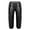 Black, variant on Aislor Kids Girls Shiny Metallic High Waist Active Pants Gym Workout Yoga Dance Leggings Hip Hop Trousers