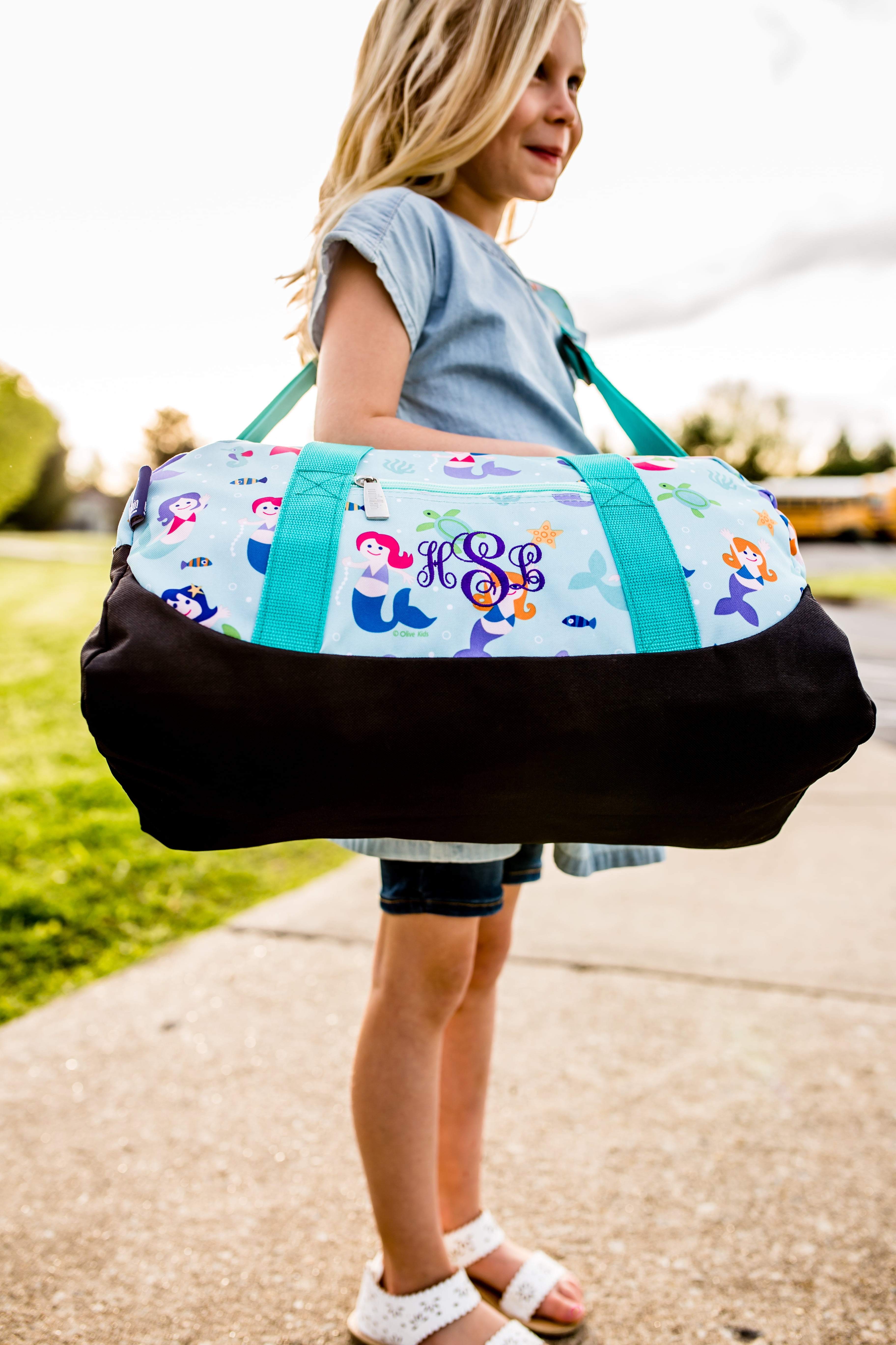 Olive Kids Mermaids Duffel Bag by Wildkin