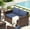 Blue, variant on ELPOSUN Patio Furniture Sofa,All-Weather Outdoor Sofa,Outdoor Loveseat Sofa Couch,Weather Resistant Wicker Loveseat with Deep Seat Cushion (ONLY Patio Loveseat Sofa)