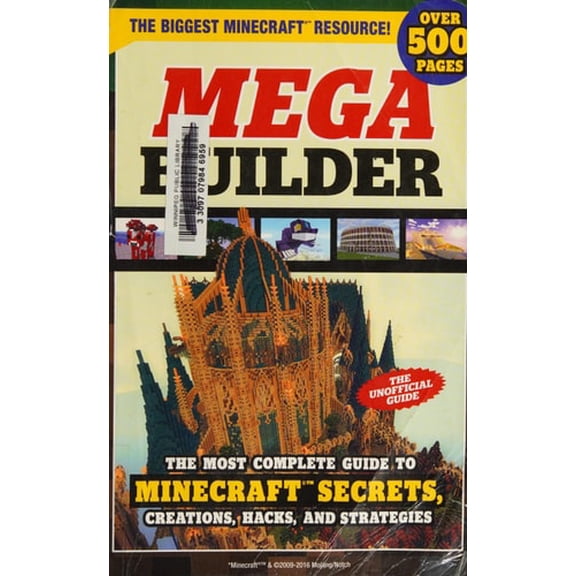 Pre-Owned Mega Builder: The Most Complete Guide to Minecraft Secrets, Creations, Hacks, and Strategies