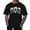 Black, variant on Mens Short Sleeve Crew Neck Tee Shirt Minimal Skull Print Breathable Casual Gothic Style T-Shirts