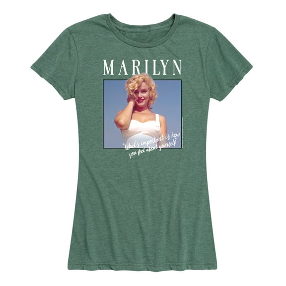 Marilyn Monroe - What's Important - Women's Short Sleeve Graphic T-Shirt