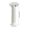 thumbnail image 2 of Raindrops Columna Decorativa Romana Para De Con Florero De Resina, 2 of 8