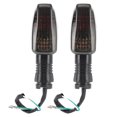 thumbnail image 2 of Luz LED de intermitente para motocicleta, lente ahumada de 12V, compatible con Kawasaki Ninja ZX-6R/KLE/KLR/Z750S, 2 uds. Jadeshay  A, 2 of 8