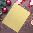thumbnail image 3 of HEATSHAKING 10Pcs Golden Metallic Craft Paper Sheets for Printing Folding and Decorative Use, 3 of 8