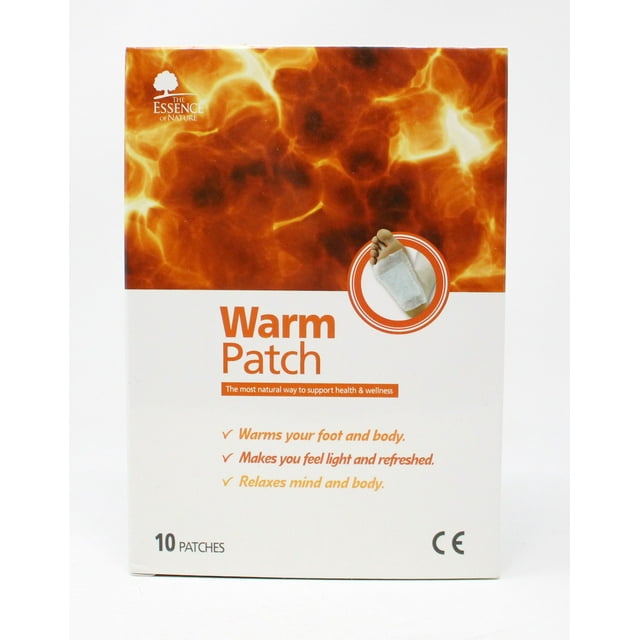 The Essence Of Nature Patch Chaud pour Pieds Effet Réchauffant (10 Patchs)