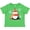 Apple Green, variant on Cute Winter Penguin in Hat and Scarf with Snowflakes Boys or Girls Toddler T-Shirt
