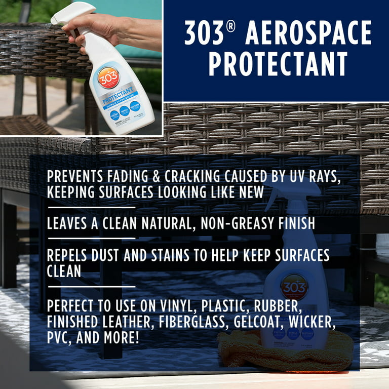Spa Cover and Vinyl Protectant - Aerospace 303 Spray UV Protection – Heater  and Spa Parts