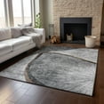 thumbnail image 6 of Addison Rugs Mayfield Washable Transitional Modern Gray Rectangle Rug, 10' x 14', 6 of 6
