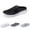 Black, variant on Daolelai Couple Men and Women Summer Mesh Half-Slippers Casual Shoes Breathable Sandals One-Step -On Closed-Toe Slippers