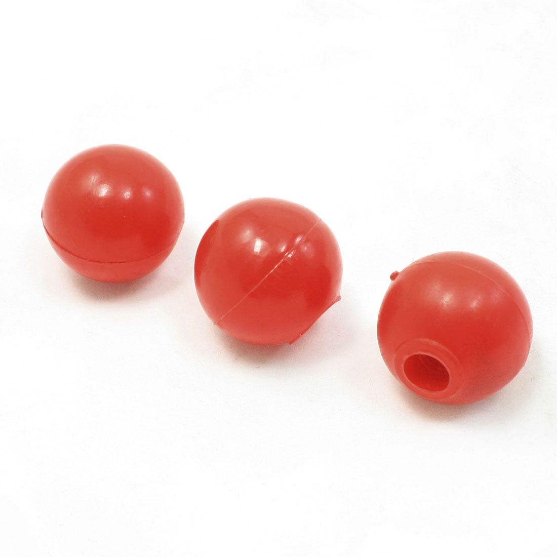 3Pcs Red Solid Balls Knobs 0.94" Dia 0.24" Bore for Machine Lever Joystick Walmart Canada