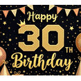 thumbnail image 3 of Elegant Design Happy Birthday Banner Golden Balloons Milestone Birthday Party Decoration Party Backdrop Balloon Celebration Banner for Birthday Party Event Decoration Celebration, 3 of 7