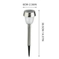 thumbnail image 3 of Solar Pathway Lights, 6 Pack Stainless Steel Outdoor Solar Lights, Waterproof Led for Garden Patio, Auto on off Landscape Lighting for Yard Walkway, 3 of 9