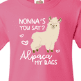 thumbnail image 4 of Inktastic Nonna's You Say Alpaca My Bags Youth T-Shirt, 4 of 5