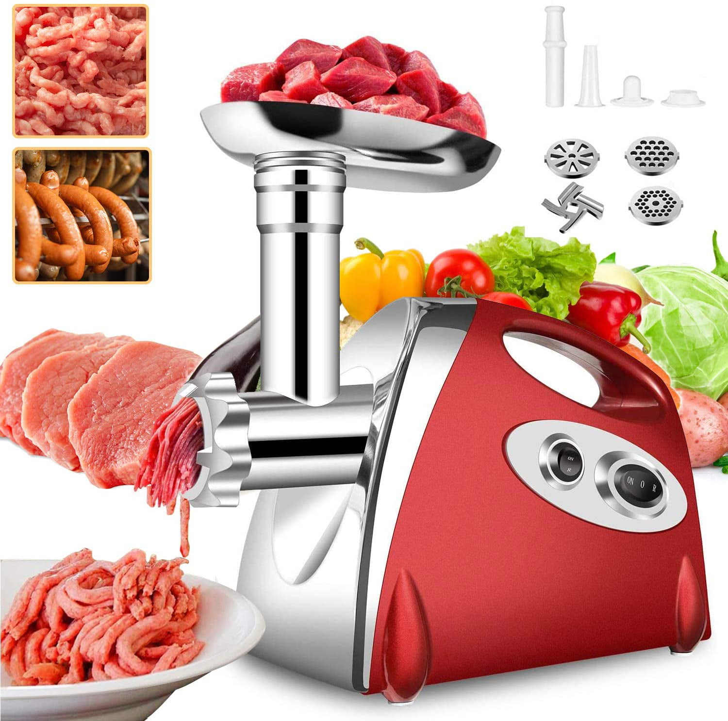 ✴️ Stainless steel Electric meat grinder / mincer / chopper 2900/- 🔅 Sharp  blade cuts the ingredients making them even and delicate. 🔅304…