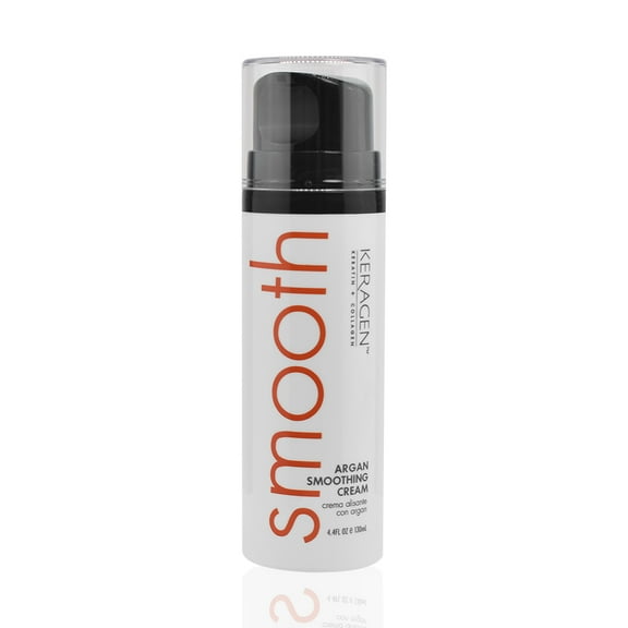 KERAGEN - Hair Smoothing Cream Argan, Anti-Frizz & Hydrating, 4.4oz