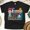 Black, variant on Summer Vibes Shirt – Retro Lightning Bolt Beach Graphic Tee, Ash, Size M