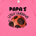 thumbnail image 4 of Inktastic Papa's Little Ladybug Boys or Girls Baby T-Shirt, 4 of 5