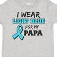 thumbnail image 4 of Inktastic I Wear Light Blue for My Papa Boys or Girls Toddler T-Shirt, 4 of 5