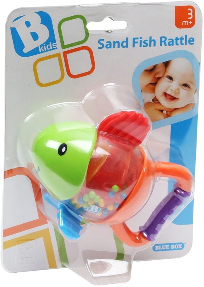 Sand Fish Rattle BLUE BOX TOYS