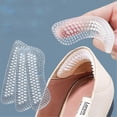 thumbnail image 1 of 2pairs Heel Grips For High Heels,silicone Heels Sticker Grip For Loose Shoes Anti Slip Prevent Rubbing Blisters, 1 of 5