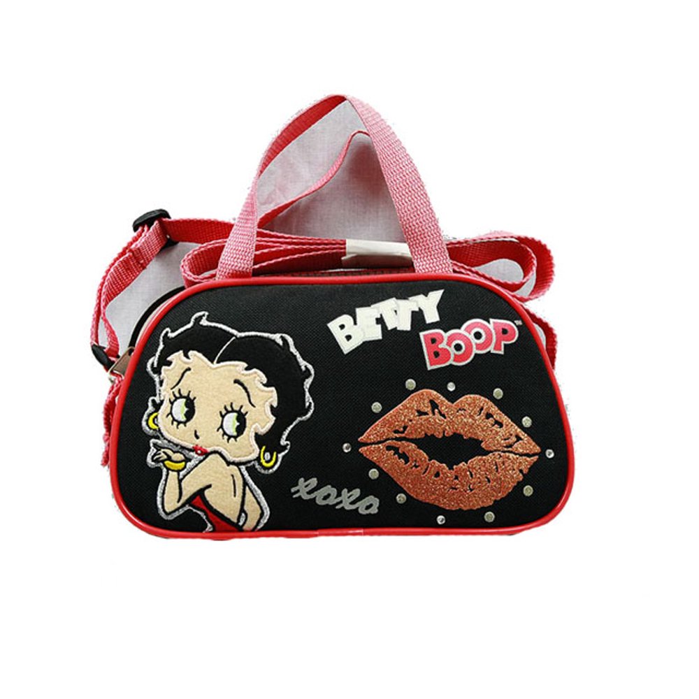 Betty Boop Handbag Betty Boop lipsmark New Hand Bag Purse Girls