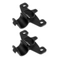 thumbnail image 3 of Soporte de bomba de bicicleta Cinta de silicona Pellizco de bomba (negro 2 piezas), 3 of 5