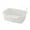 White, variant on Richell 60029 PAW TRAX Wide Cat Litter Pan - White