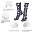 thumbnail image 3 of Goofa Llamas 1 for 16in Socks, Funny Novelty Crazy Design Cotton Socks Sports Socks Knee High Socks For Men, Women,1Pairs - Gift For Working Friends, 3 of 7
