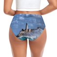 thumbnail image 3 of Womens Underwear Lighthouse in Havana Cuteness No Show Seamless Underwear for Women, Soft Stretch Women's Panties, Hipster Ladies Panties Bikini Underwear Briefs, 3 of 6