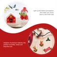 thumbnail image 5 of OULII 15Pack Ornaments for Crafts Assorted Color Resin Figurines Christmas Decorations, 5 of 8