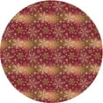 thumbnail image 1 of Ahgly Company Indoor Round Patterned Chilli Pepper Red Area Rugs, 8' Round, 1 of 6