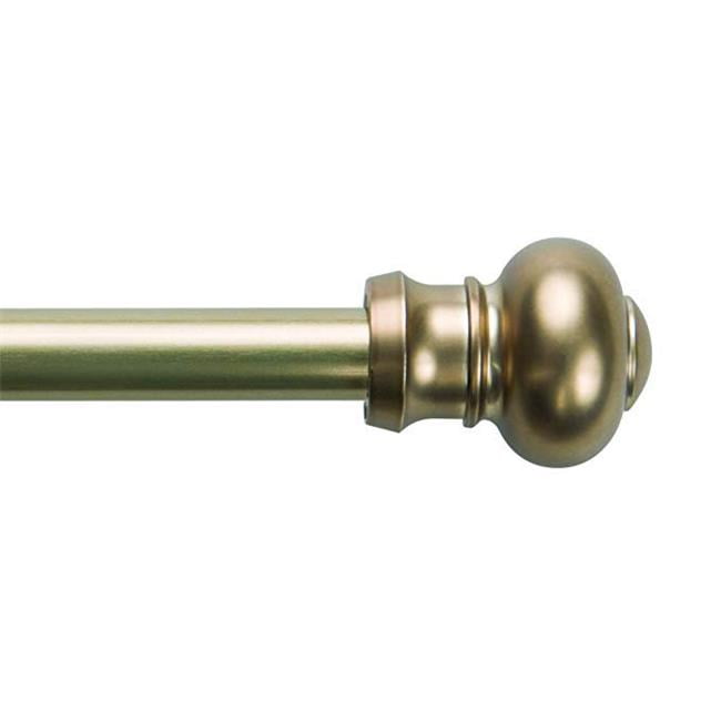 Kenney Manufacturing KN361-30 48-84 in. Bronze Ashby Cafe Rod