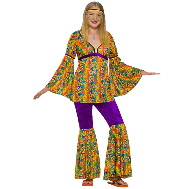 Teen Girl Hippie Costume - Walmart.com - Walmart.com