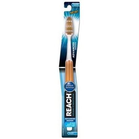 reach head toothbrush advanced firm medium walmart