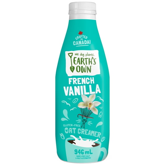 Earth's Own French Vanilla Gluten-Free Oat Coffee Creamer, 946ml