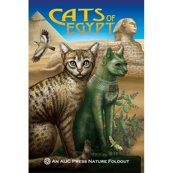 AUC Press Nature Foldouts Cats of Egypt, (Paperback)