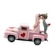 thumbnail image 3 of Decoración de camioneta vintage para el Día de San Valentín, modelo de camioneta, escritorio para el hogar con puertas que se abren. Estilo C, 3 of 9