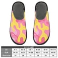 thumbnail image 5 of IAUYY Memory Foam House Slippers Suitable for Both Men and Women. Comfortable, Anti-Slip Plush Flat-Bottomed Slippers The Best Holiday Gift Interesting, 5 of 9