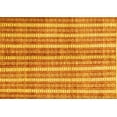 thumbnail image 1 of Ahgly Company Machine Washable Indoor Rectangle Abstract Yellow Contemporary Area Rugs, 5' x 7', 1 of 4