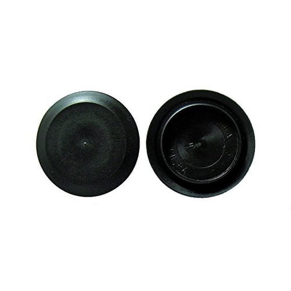 Caplugs 3/4" 0.75 Inch Flush Mount Black Plastic Body And Sheet Metal Hole Plug Qty 25 Hardware