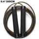 thumbnail image 2 of SpeedJumpCuerdaSkipping-BlazingSalto RápidoCuerdas-ResistenciaEntrenamiento para Boxeo,MMA,Equipo de EntrenamientoArtes Marciales o SimplementeMantenerse en FormaAjustableparaHombres,Mujeres y Niños, 2 of 5