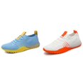 thumbnail image 1 of (2-Pack) Rinsvye Couples Printed Running Shoes Lightweight Mesh Design Breathable Sole Trendy Look For Men And Women Sporty Style Daily Exercise Comfortable Fit, 1 of 9