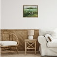 thumbnail image 3 of Stupell Industries Field Day Sheep Landscape & Nature Painting Brown Floater Framed Canvas Art Print Wall Art, 21 x 17, 3 of 10
